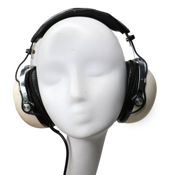 Vintage Pioneer SE-50 2-Way Stereo Headphones Adjustable with Case 70s Retro - Picture 2 of 10